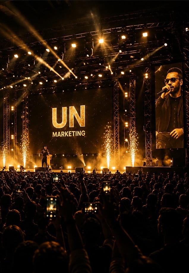 UN Marketing live audience