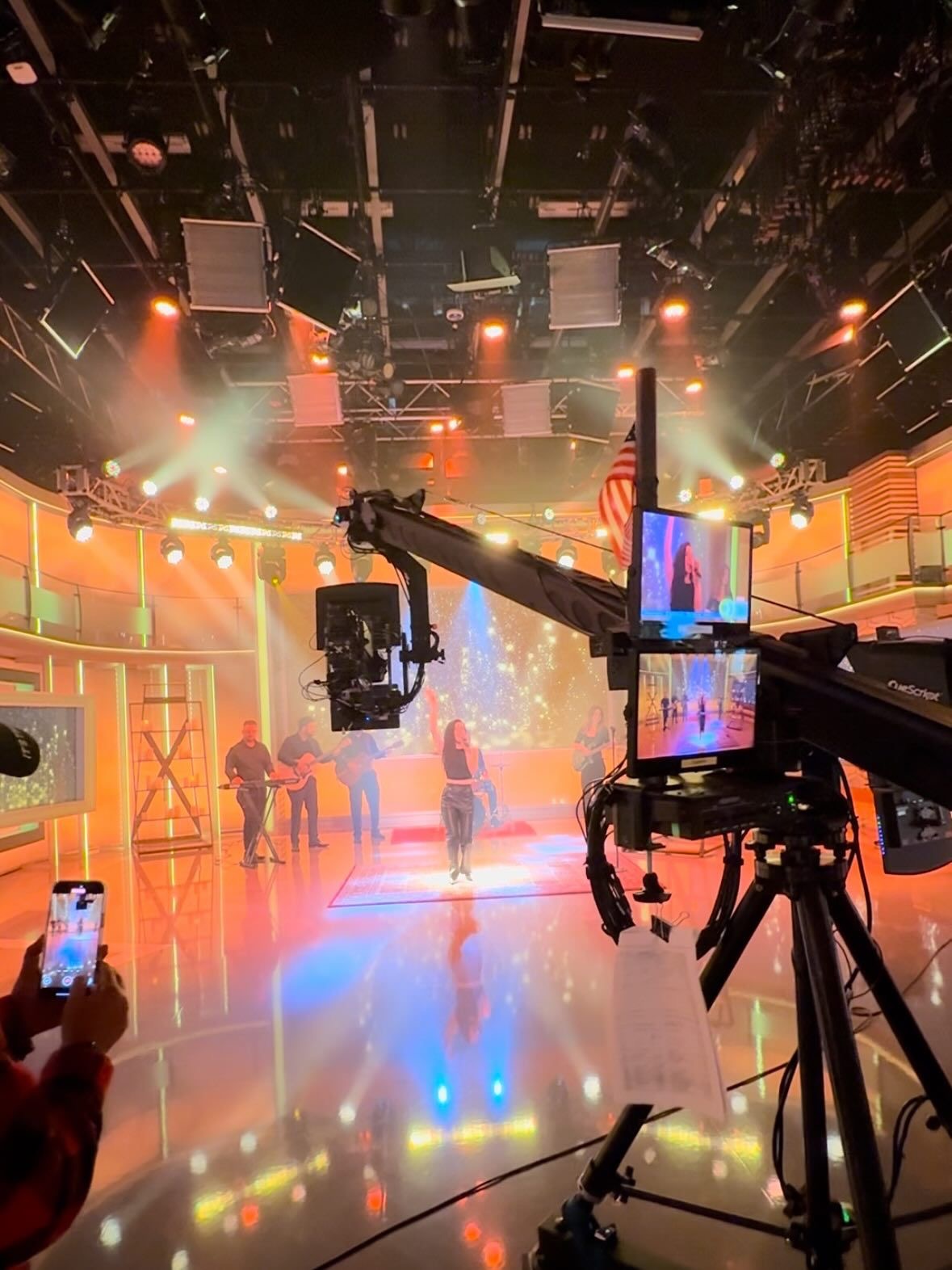 Reel creation studio production setup