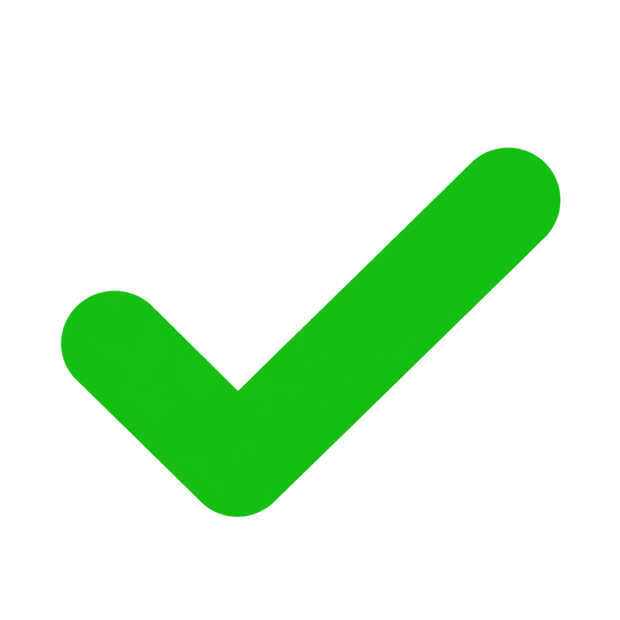 Green check mark