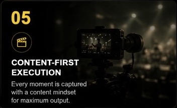 Content-first execution